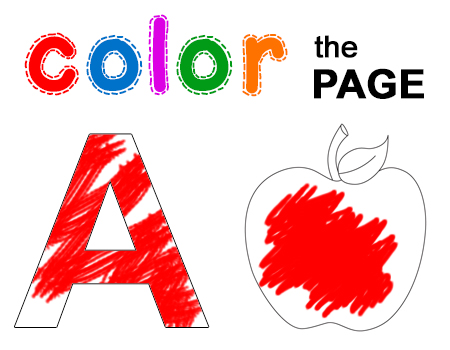 alphabet coloring pages preschool pdf